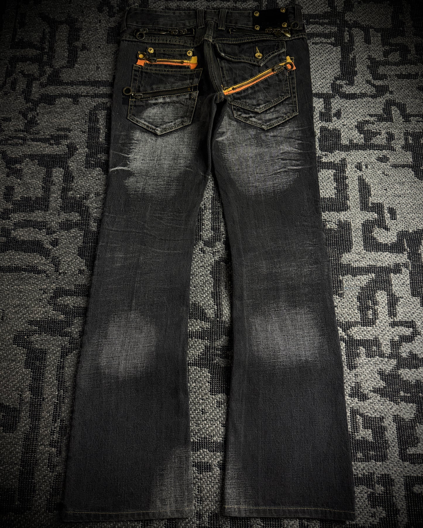 Semantic Design Multi Zip Bootcut Denim