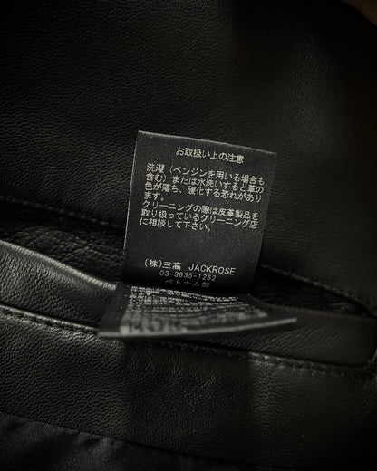 Jackrose Sheep Skin Rider Jacket