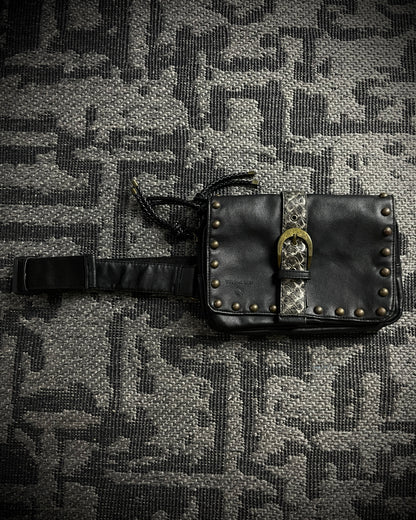 Tornado Mart Snake Buckle Waist Bag