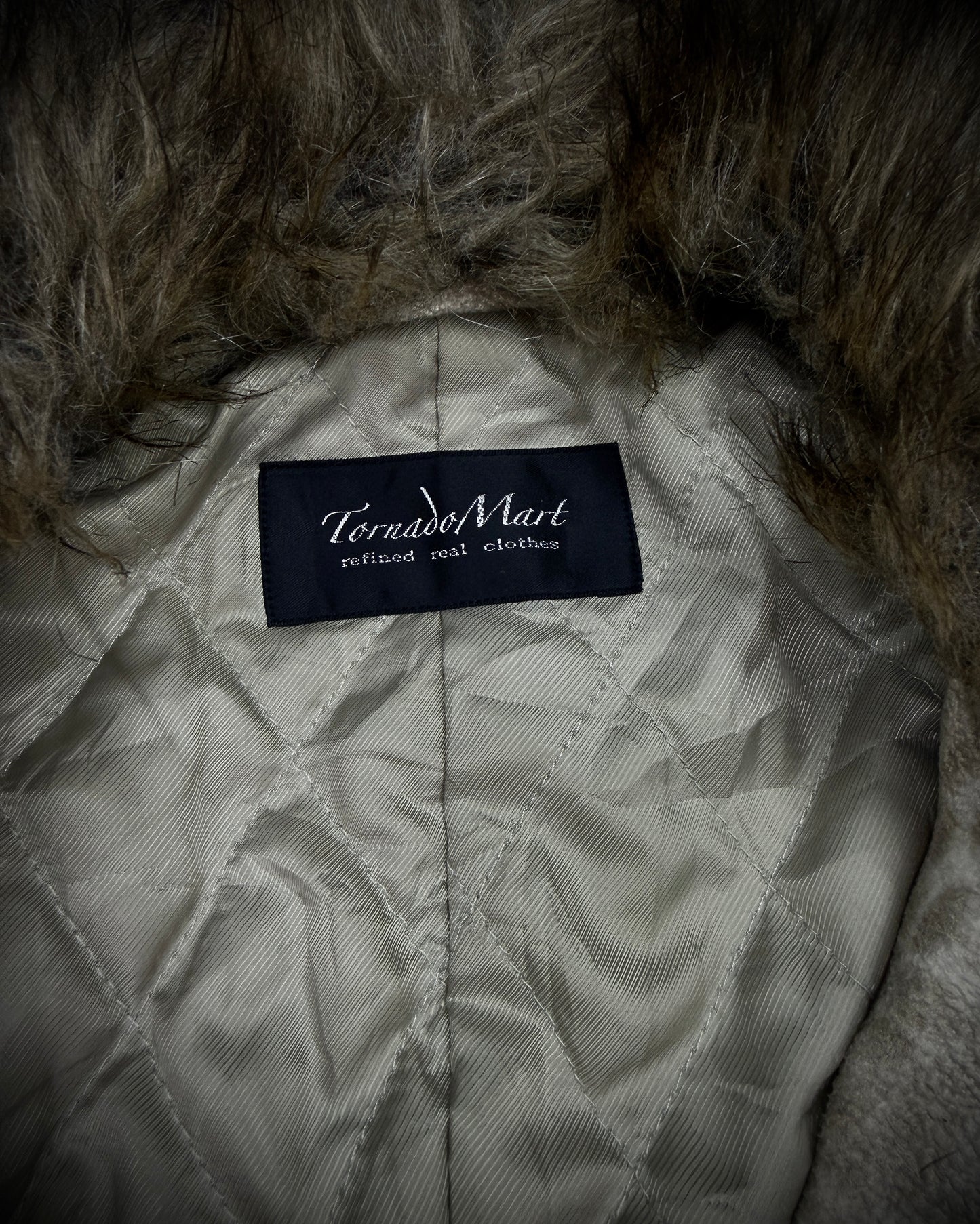 Tornado Mart Snow Leopard Sueded Jacket