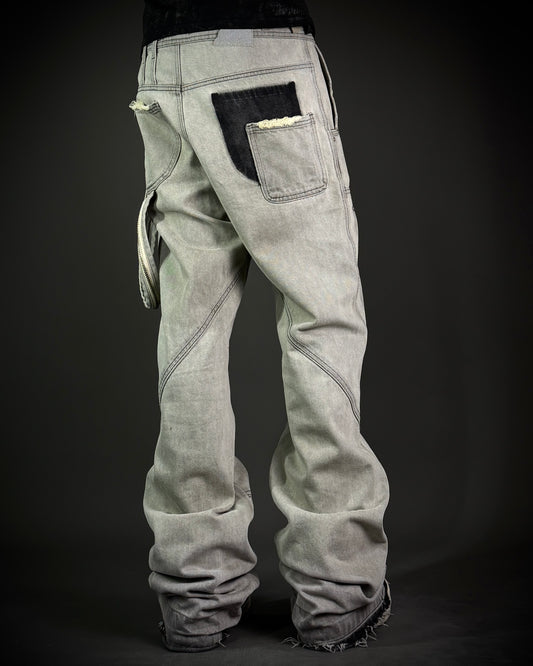 PANQ Utility Wide Leg Pants