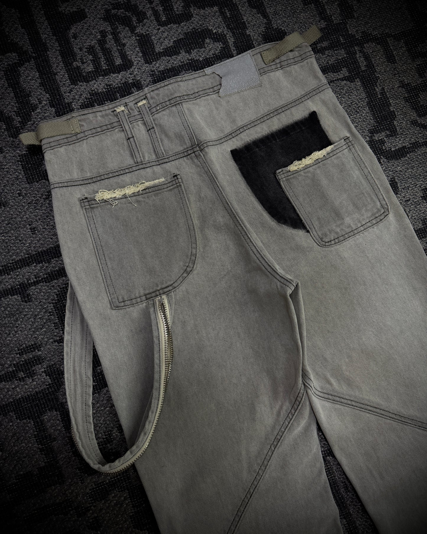 PANQ Utility Wide Leg Pants