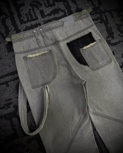 PANQ Utility Wide Leg Pants