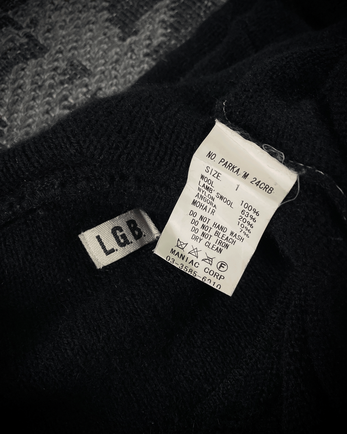 L.G.B PARKA/M Knit Hoodie