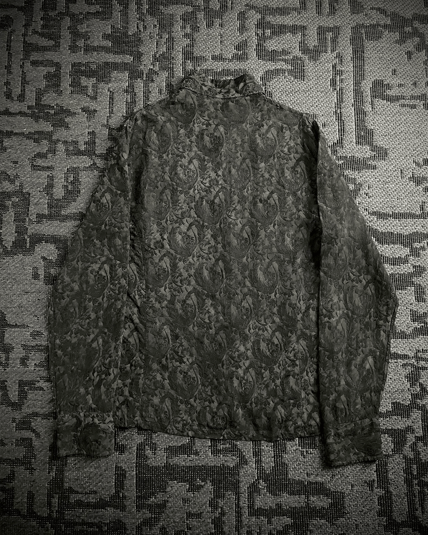 5351 Pour Les Hommes Tribal Embroidery Shirt