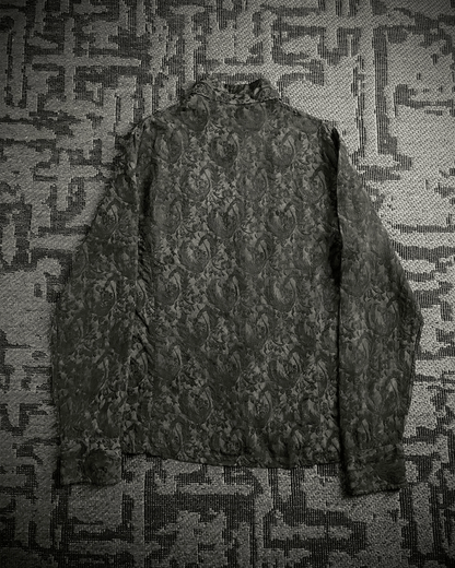 5351 Pour Les Hommes Tribal Embroidery Shirt