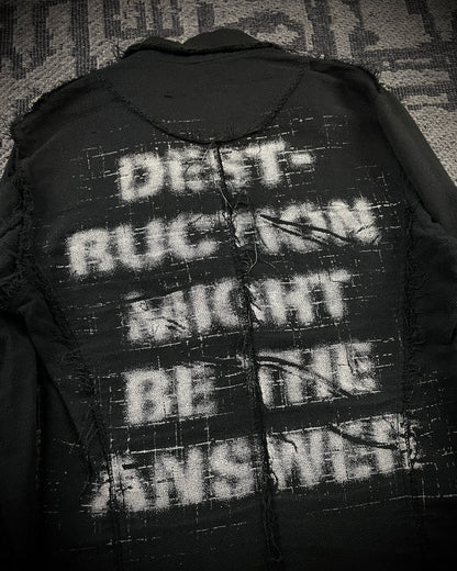 Edge Rupert Distressed Hybrid Blazer