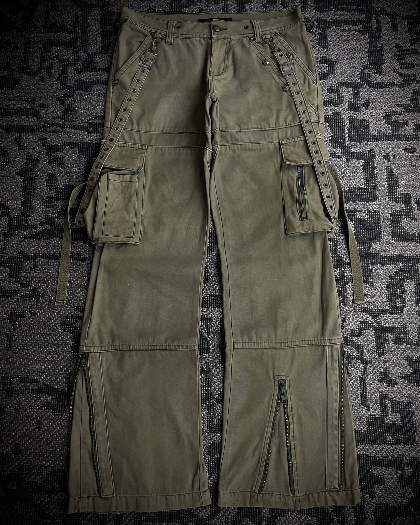 Midas Multi Zip Bondage Tactical Cargo Pants