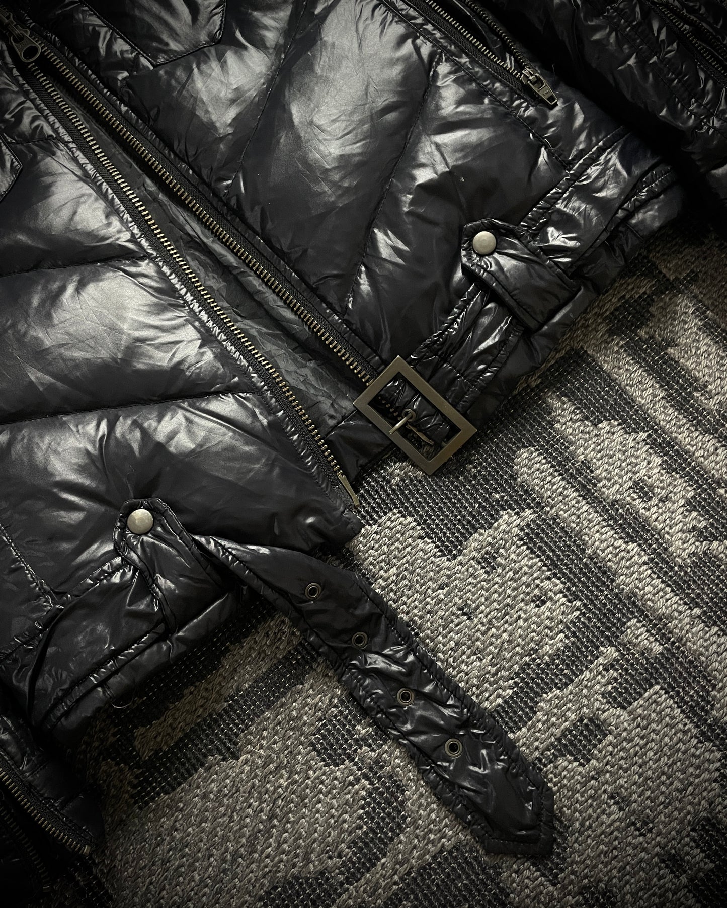 Jackrose Rabbit Fur Down Puffer Jacket