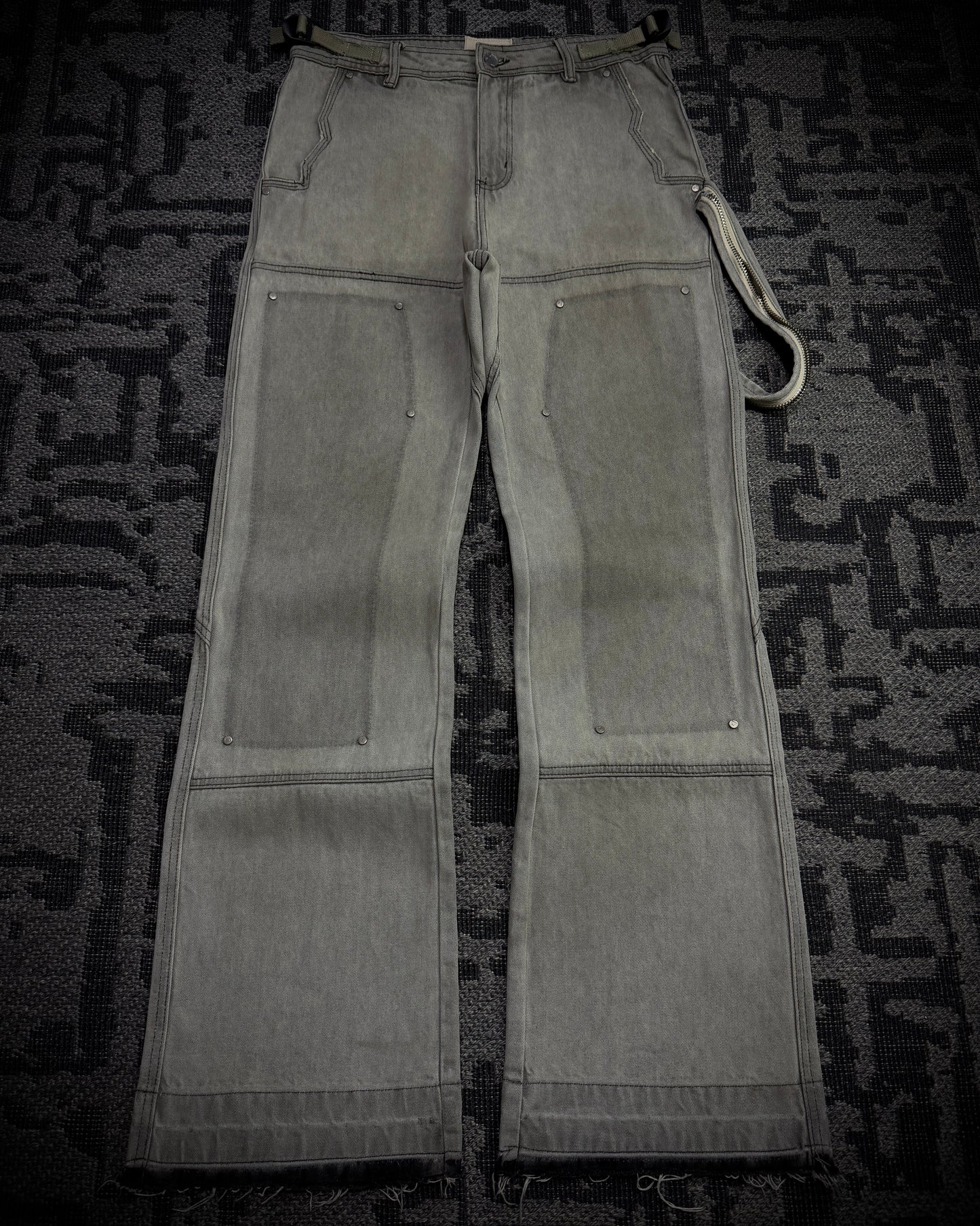 PANQ Utility Wide Leg Pants