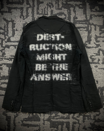 Edge Rupert Distressed Hybrid Blazer