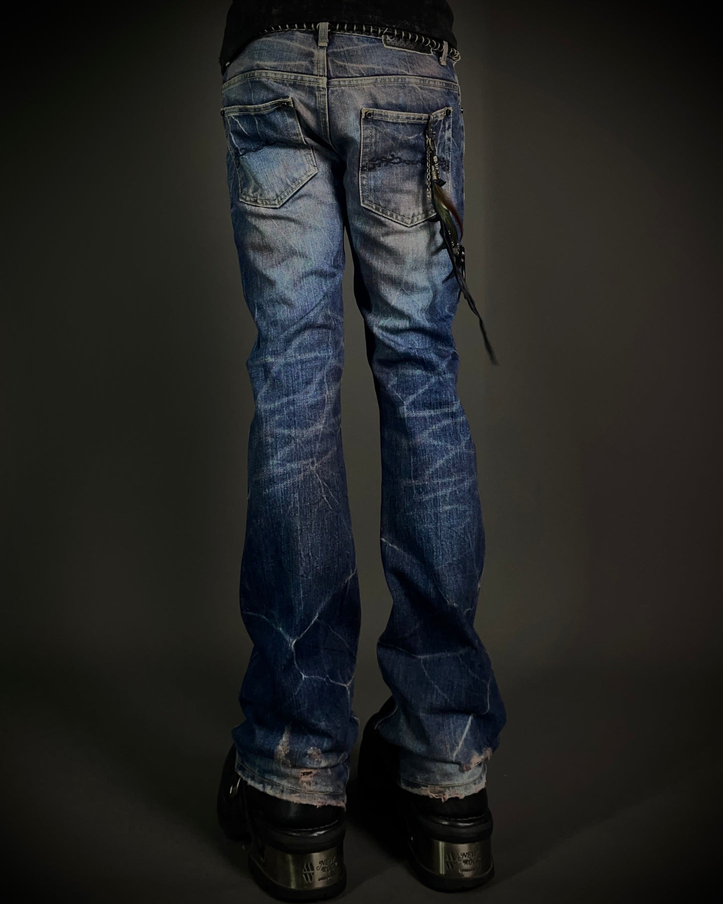 Midas 9 Blood Washed Bootcut Jeans