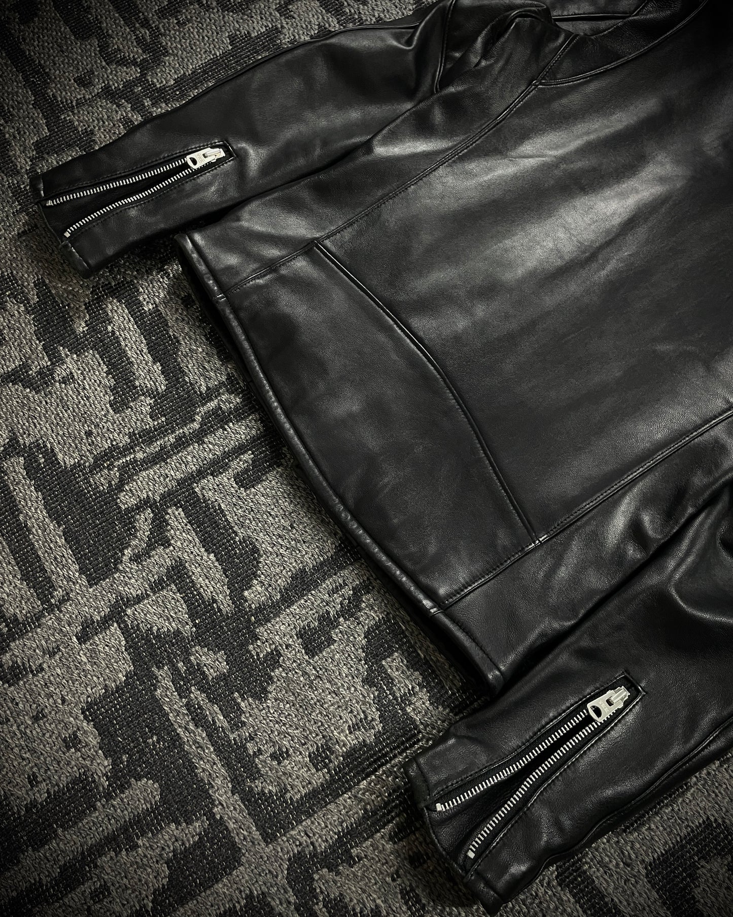 Jackrose Sheep Skin Rider Jacket