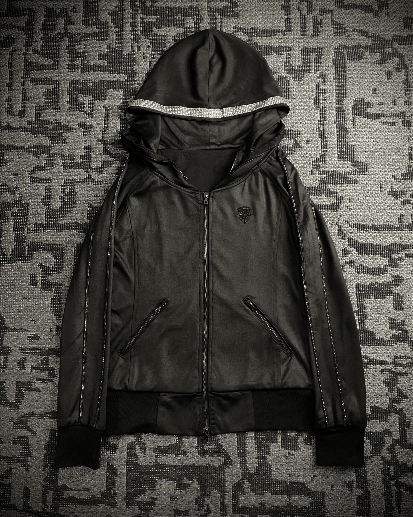 Midas Crystal-embellished Bono Hoodie