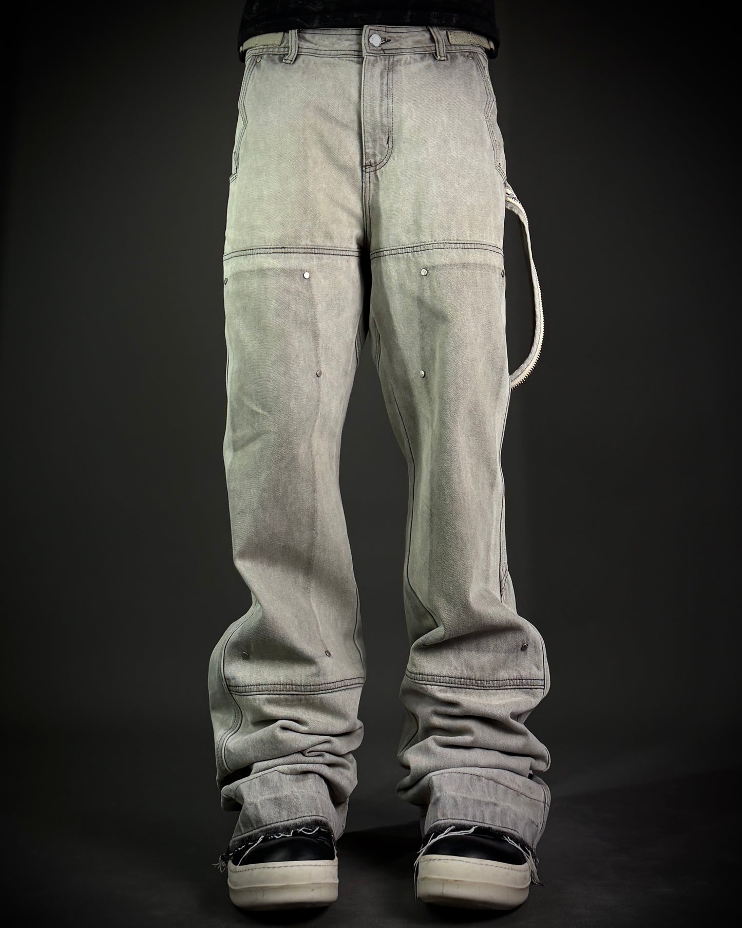 PANQ Utility Wide Leg Pants