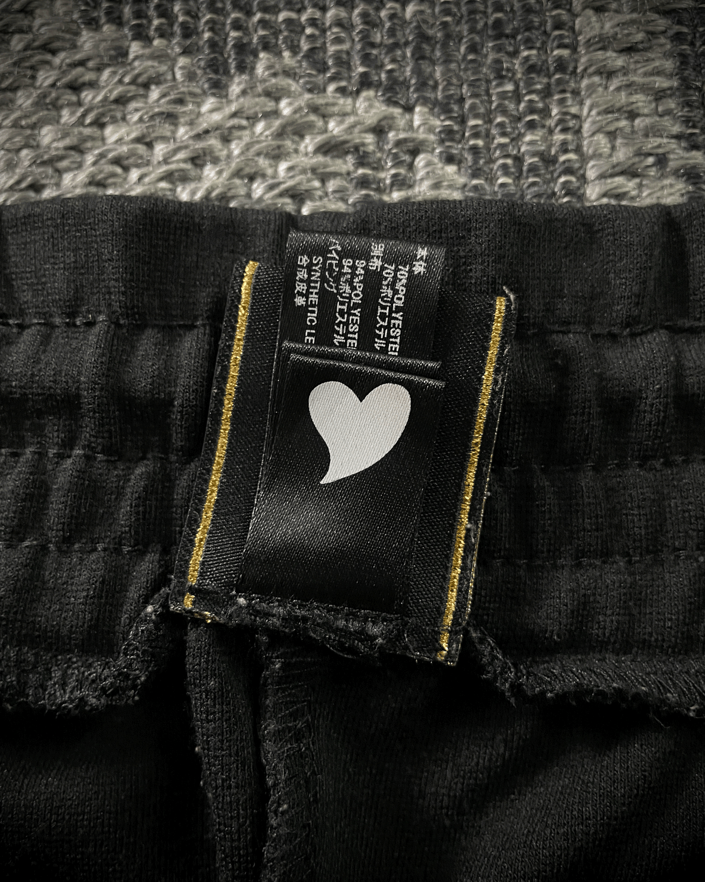 Roen White Leopard Skull Shorts