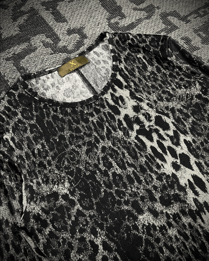 Xfrm White Leopard Long Sleeve