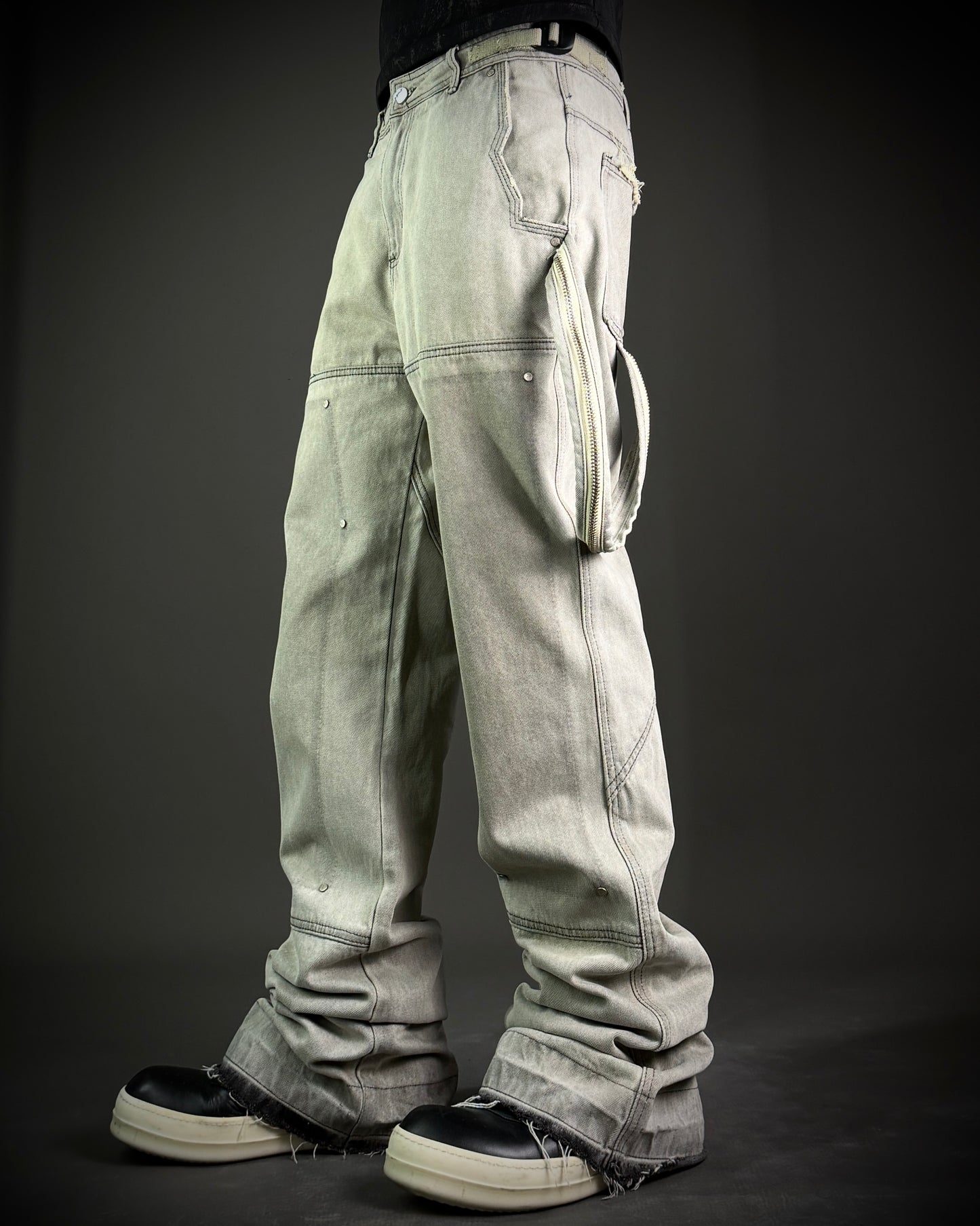 PANQ Utility Wide Leg Pants