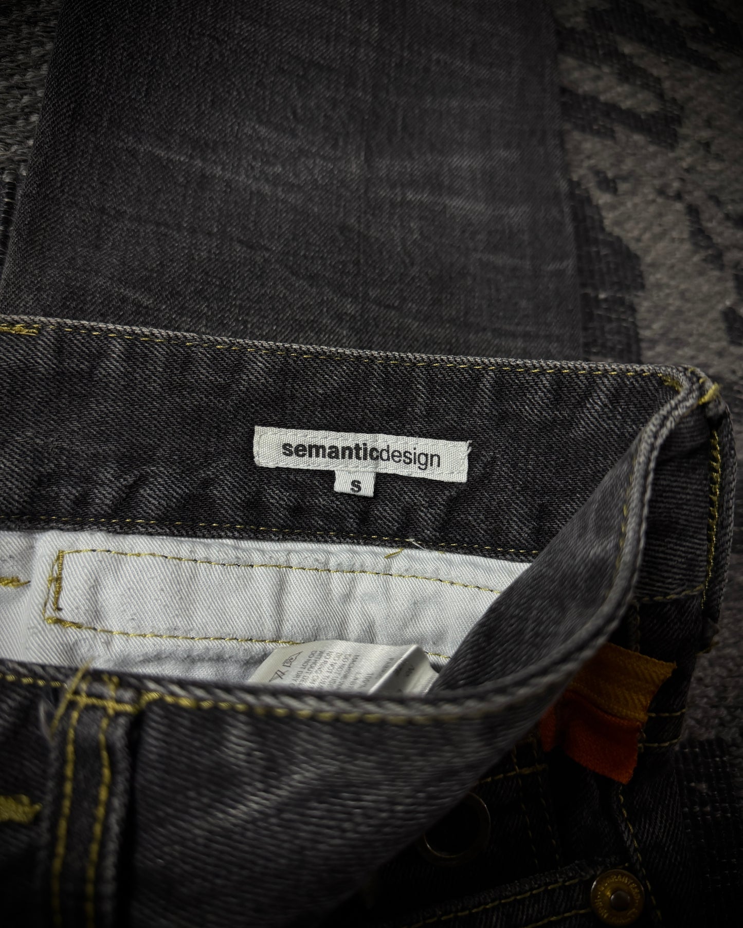 Semantic Design Multi Zip Bootcut Denim