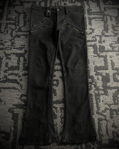 LGB Faded Zip Bootcut Denim (No Pouch)