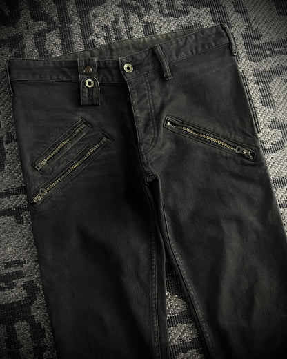 LGB Faded Zip Bootcut Denim (No Pouch)