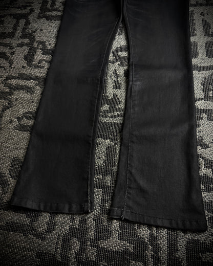Tornado Mart Coated Twill Bootcut Pants