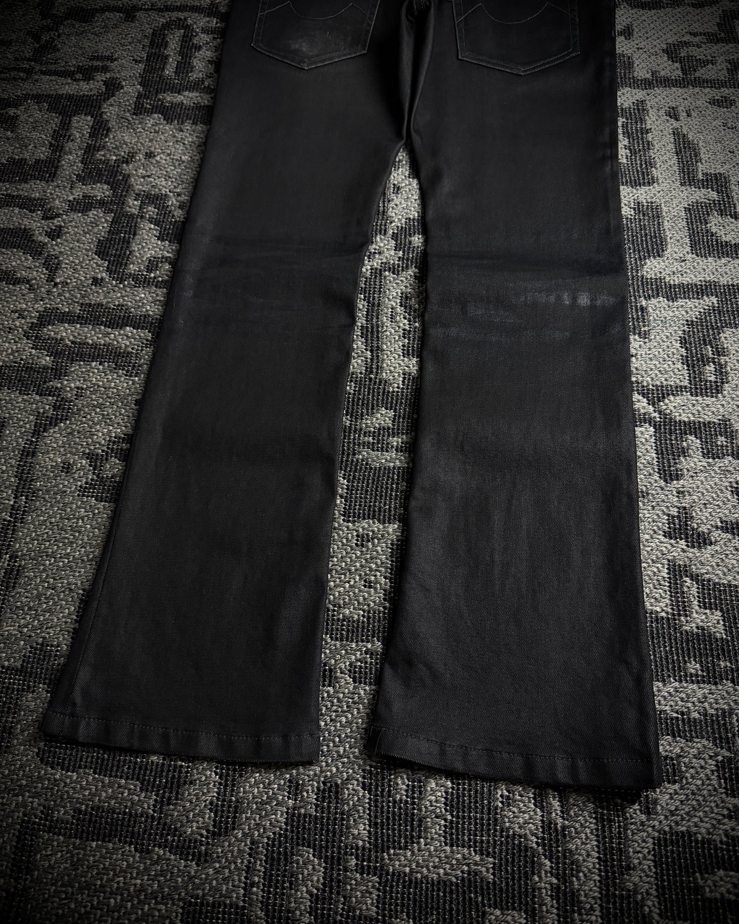Tornado Mart Coated Twill Bootcut Pants