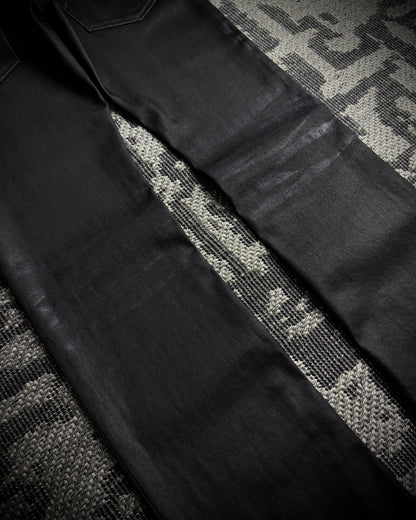 Tornado Mart Coated Twill Bootcut Pants