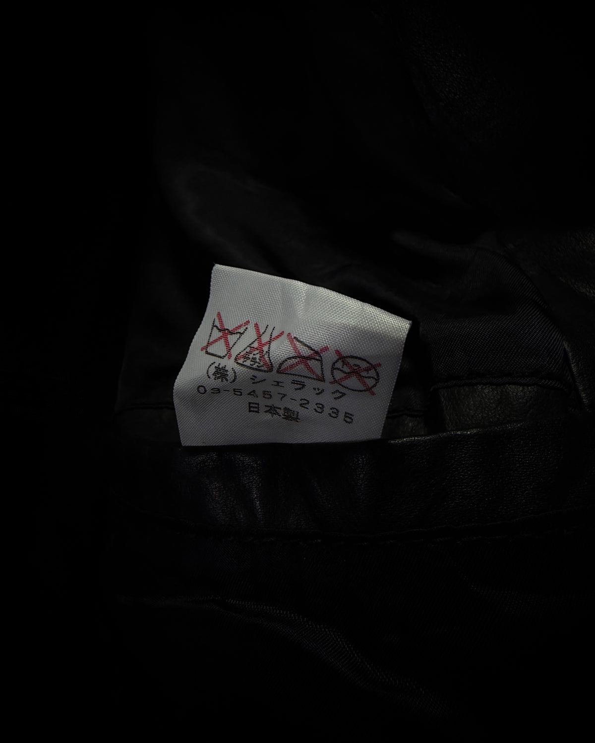 SHELLAC Fur Collar Puffer Leather Jacket