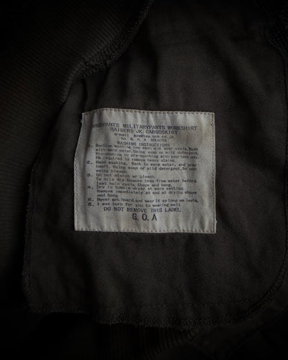 GOA Brown Olive Flared Cargo Pants