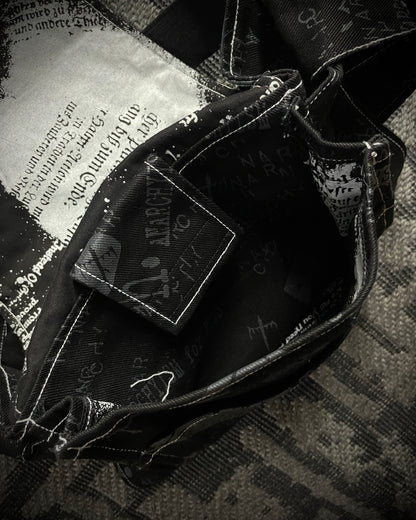 H.Naoto H.Anarchyism for PLUS Gothic Punk Belt Bag