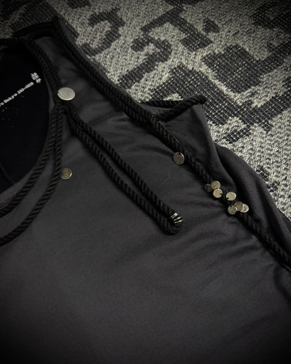 Bajra Asymmetrical Rope Detail Tank Top