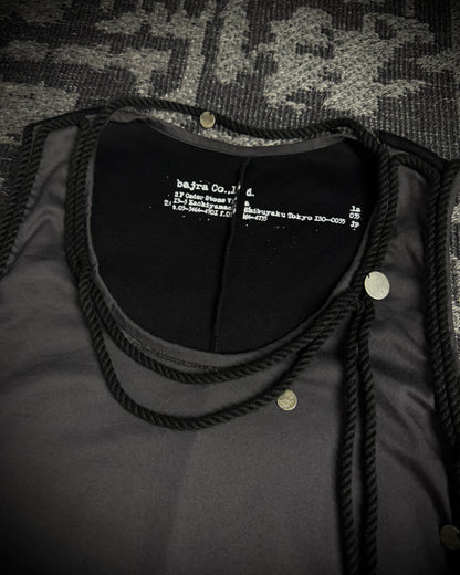 Bajra Asymmetrical Rope Detail Tank Top