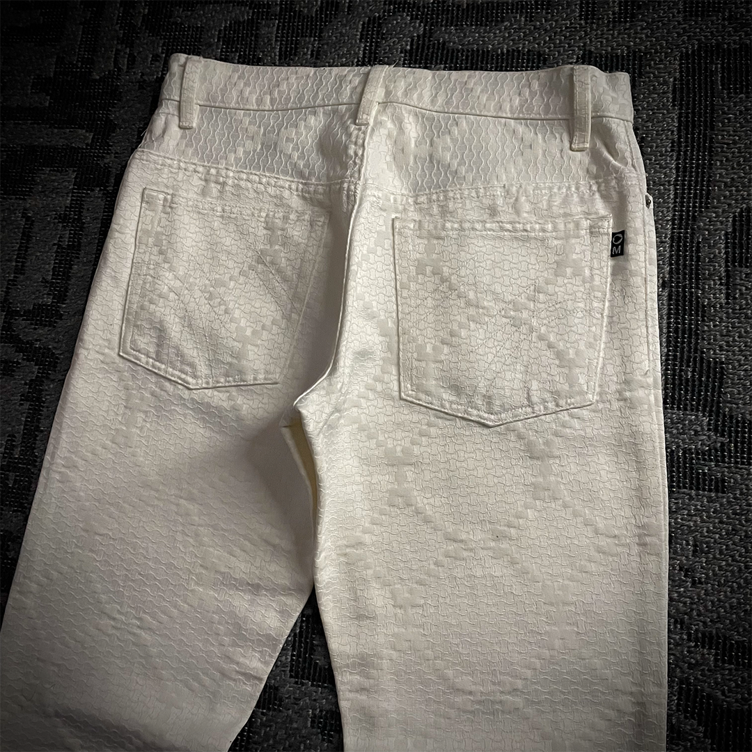 Morgan Homme Embossed Flared Pants