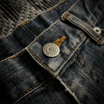 Tornado Mart Worn Out Flared Jeans