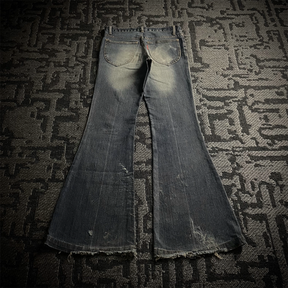 Tornado Mart Worn Out Flared Jeans
