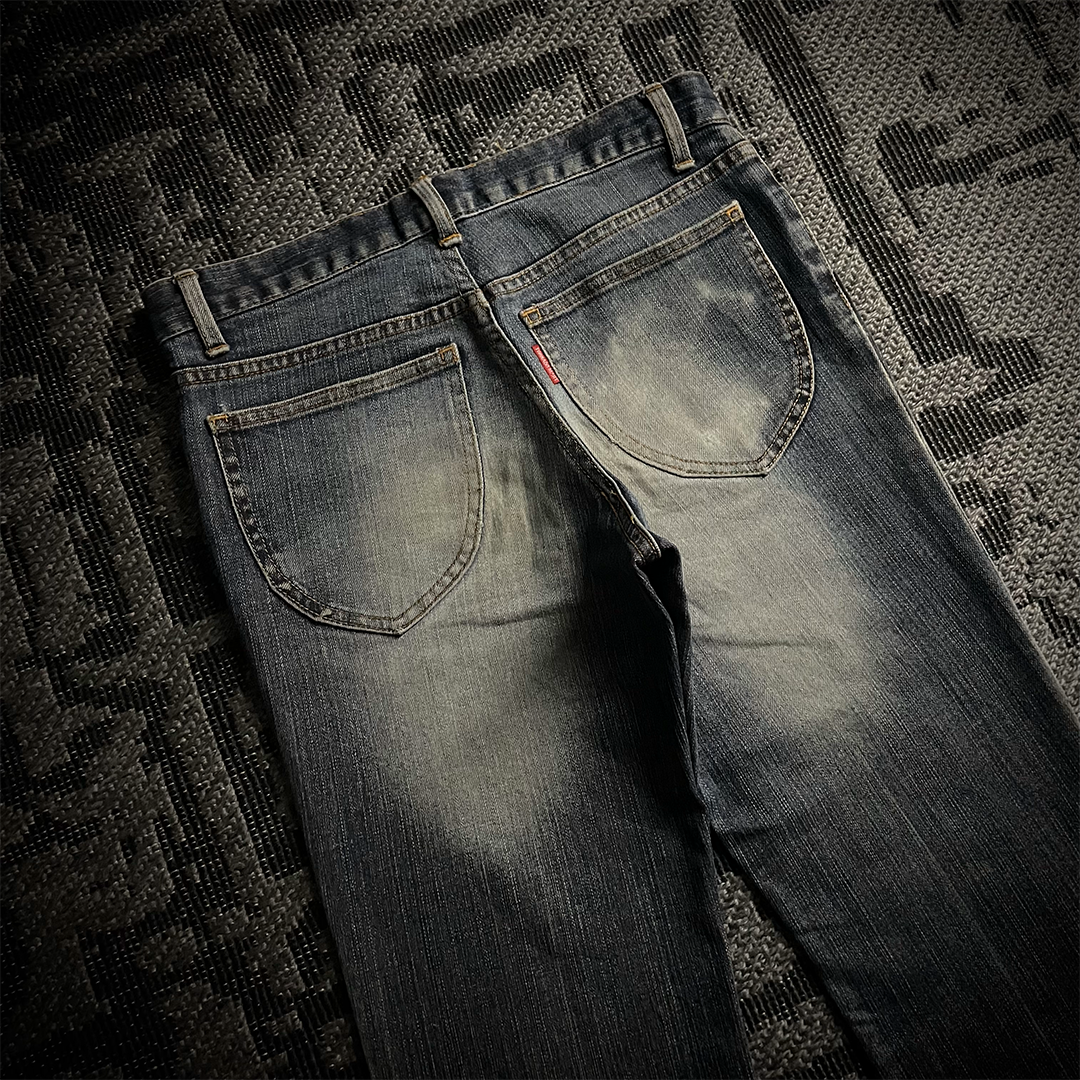 Tornado Mart Worn Out Flared Jeans