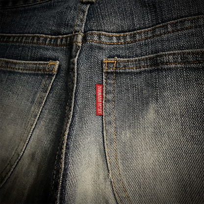 Tornado Mart Worn Out Flared Jeans