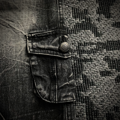 Lowbox Multi Pocket Flared Jeans