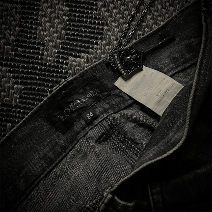 Lowbox Multi Pocket Flared Jeans