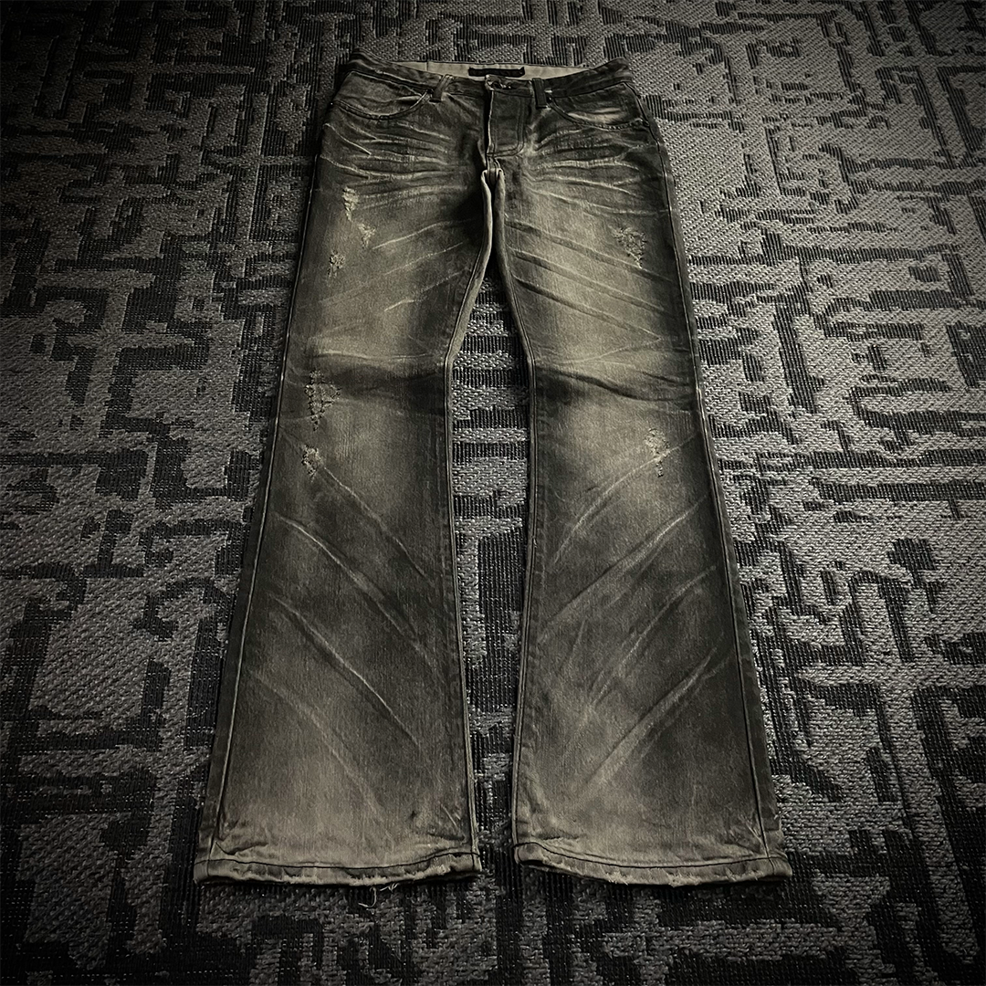 Fuga Whiskered Flared Jeans