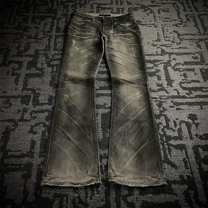 Fuga Whiskered Flared Jeans