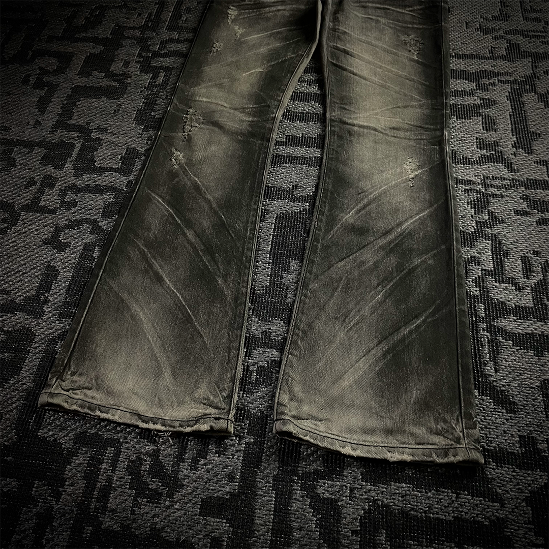 Fuga Whiskered Flared Jeans