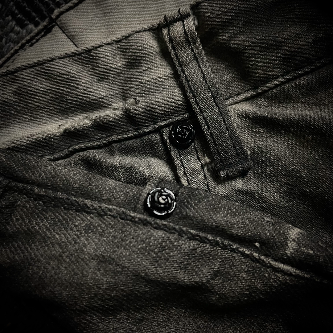 Fuga Whiskered Flared Jeans