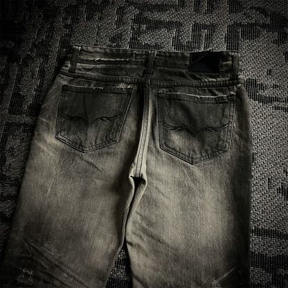 Fuga Whiskered Flared Jeans
