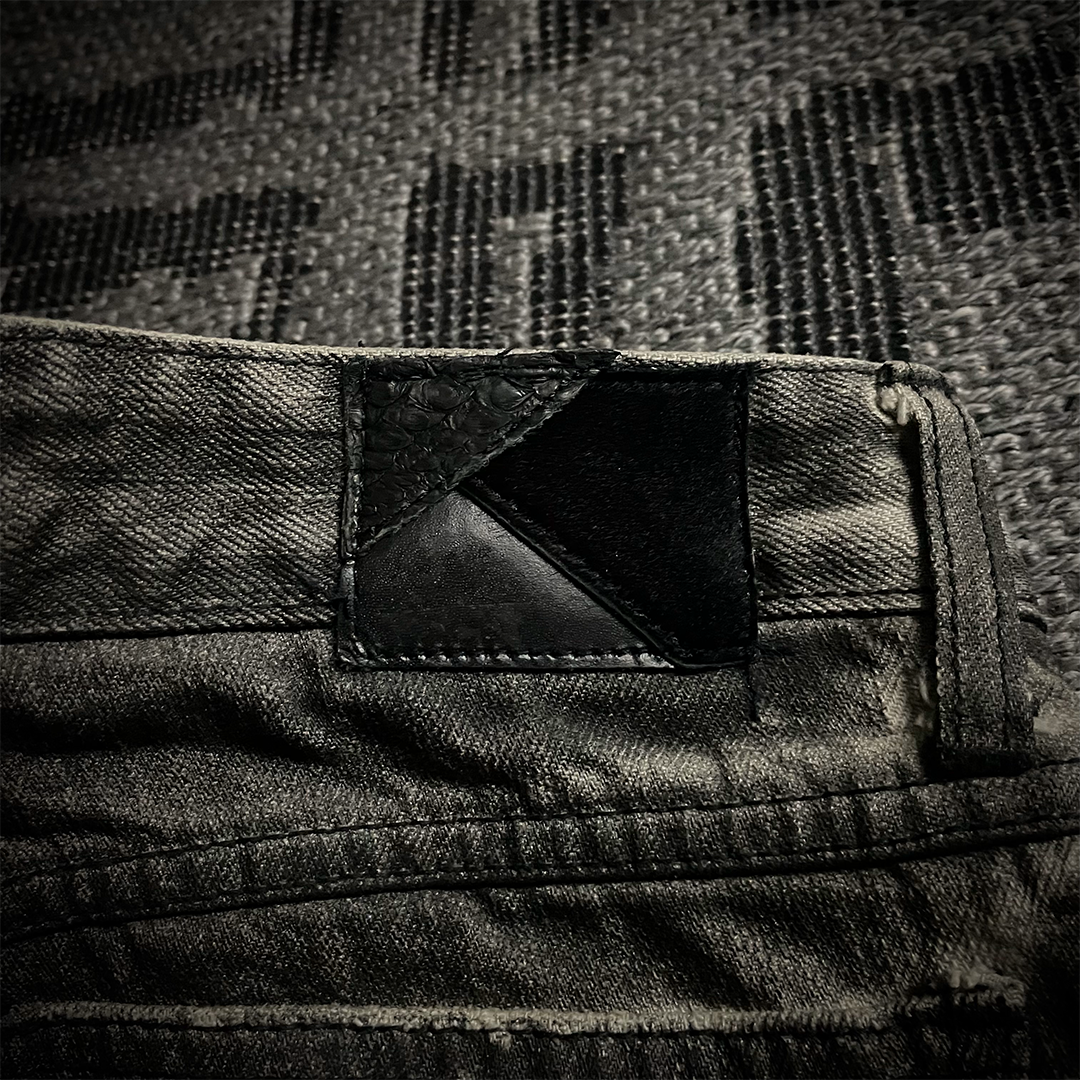 Fuga Whiskered Flared Jeans