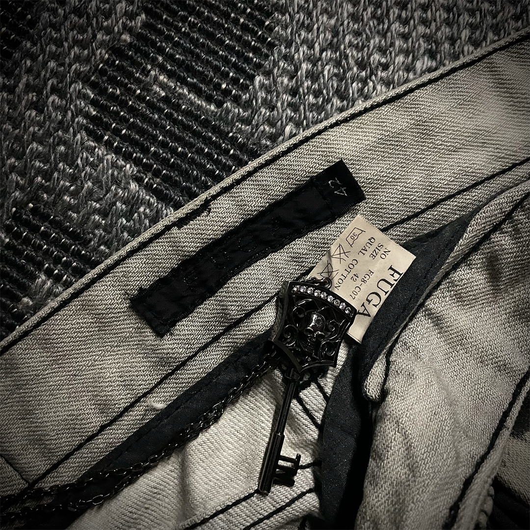 Fuga Whiskered Flared Jeans