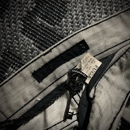 Fuga Whiskered Flared Jeans