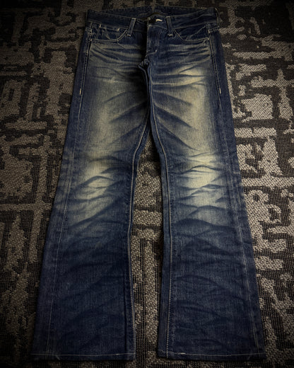 Murder License Whiskered Boot Cut Jeans