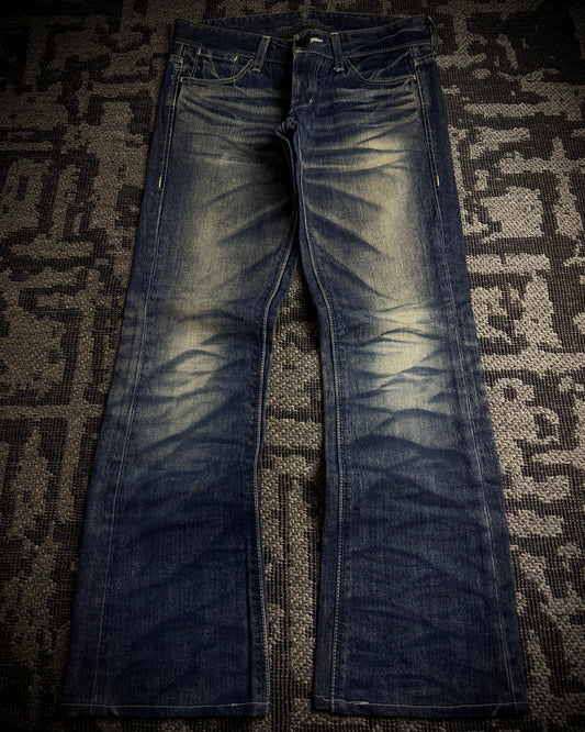 Murder License Whiskered Boot Cut Jeans